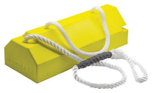 Load image into Gallery viewer, 20" Single Aviation Wheel Chock for Large Aircraft with 50" Qantas Locking Rope &amp; Handle - AC6820-QLR-H