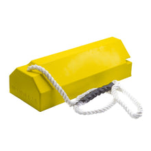 Load image into Gallery viewer, 20" Single Aviation Wheel Chock with 50" Qantas Locking Rope &amp; Rubber Pad — image 2 of 7