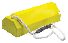 Load image into Gallery viewer, 20" Single Aviation Wheel Chock for Large Aircraft with 50" Qantas Locking Rope - AC6820-QLR