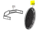 Load image into Gallery viewer, Front Disc Replacement Part for Flame 115 Heater