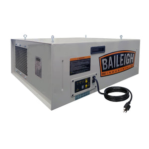 Baileigh Industrial - 110V 1/4HP 1000CFM Air  Filtration System w/ Remote