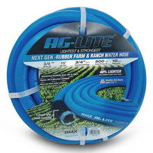 Load image into Gallery viewer, AG-Lite Rubber Water Hose Assembly 3/4" x 15'