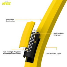 Load image into Gallery viewer, Ag-Lite HiViZ Rubber Water Hose 5/8" X 50'-Yellow