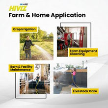 Load image into Gallery viewer, Ag-Lite High-Viz Hybrid Water Hose 5/8" x 50' - Yellow