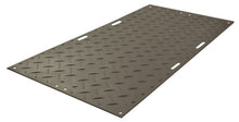 Load image into Gallery viewer, 4' x 8' AlturnaMAT® Ground Protection Mat with Hand Holes, 120 Ton Capacity, Black - AM48HH8