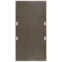 Load image into Gallery viewer, 4' x 8' AlturnaMAT Ground Protection Mat, One Smooth Side, Hand Holes, 120 Ton Capacity, Black — image 8 of 8