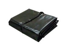 Load image into Gallery viewer, 10' x 10' x 12", 748 Gallon Spill Capacity, Spill Berm with Angle Brackets, QuickBerm®, Black - 28071