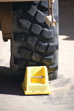 Load image into Gallery viewer, All-Terrain Heavy-Duty Wheel Chock with Rubber Pad, 40 Ton Capacity, 28-38 in. Tires - AT3512-RP-Y