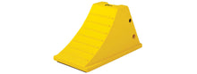 Load image into Gallery viewer, All-Terrain Heavy-Duty Wheel Chock with  Flat Bottom &amp; Rubber Pad, 40 Ton Capacity, 28-38 in. Tires - AT3512-FBRP-Y