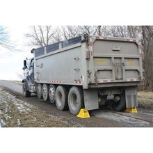 Load image into Gallery viewer, All-Terrain Heavy-Duty Wheel Chock with Flat Bottom &amp; Aluminum Cleat, 75 Ton Capacity, 36-46 in. Tires — image 8 of 8
