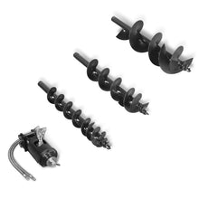 Load image into Gallery viewer, MechMaxx Three-Rod Auger for Mini Compact Excavator MEC17, MEC17PRO (SKU: 150533; 150534）