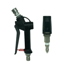 Load image into Gallery viewer, MTM Hydro 3-7 GPM HydroJet Soft Wash Spray Gun &amp; Soft Wash Twist – 3/8” QC Plug Inlet - 10.6004