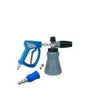 Load image into Gallery viewer, PF22 Foam Cannon Kit with SGS35 Spray Gun, Stainless Steel QC Plugs, 4.0 Orifice
