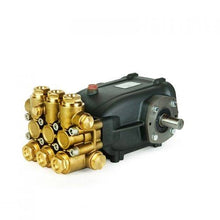 Load image into Gallery viewer, Triplex Plunger Pump 19.96 GPM @ 2175 PSI, 1740 RPM, Left Shaft, Forged Brass Head, Mazzoni GM63150L
