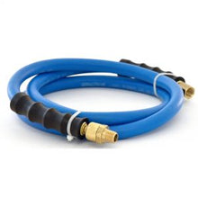 Load image into Gallery viewer, BluBird Rubber Air Hose Whip / Snubber 3/8" X 5'- 3/8" Male-NPT, 300 PSI, EPDM, 2 Pack