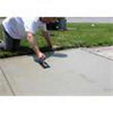 Load image into Gallery viewer, Marshalltown MXS244BD Blue Steel Finishing Trowels Durasoft® Curved 24 In (610 Mm) 4 In (102 Mm)