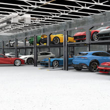 Load image into Gallery viewer, BendPak PL-12000KDT Narrow Extended Tandem Parking Lift - 12,000-lbs. Capacity (5175622)