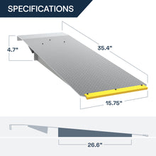Load image into Gallery viewer, BendPak PL6000DC and PL6000DCX Extended Aluminum Drive-Thru Ramps - 36-inch - Set of 2 (5174122)