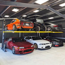 Load image into Gallery viewer, BendPak PL6000DC Two-Post Parking Lift - 6,000-lbs. Capacity - Shared Columns (5176260)