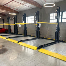 Load image into Gallery viewer, BendPak PL6000DCX Wide Two-Post Parking Lift - 6,000-lbs. Capacity - Shared Columns (5175625)