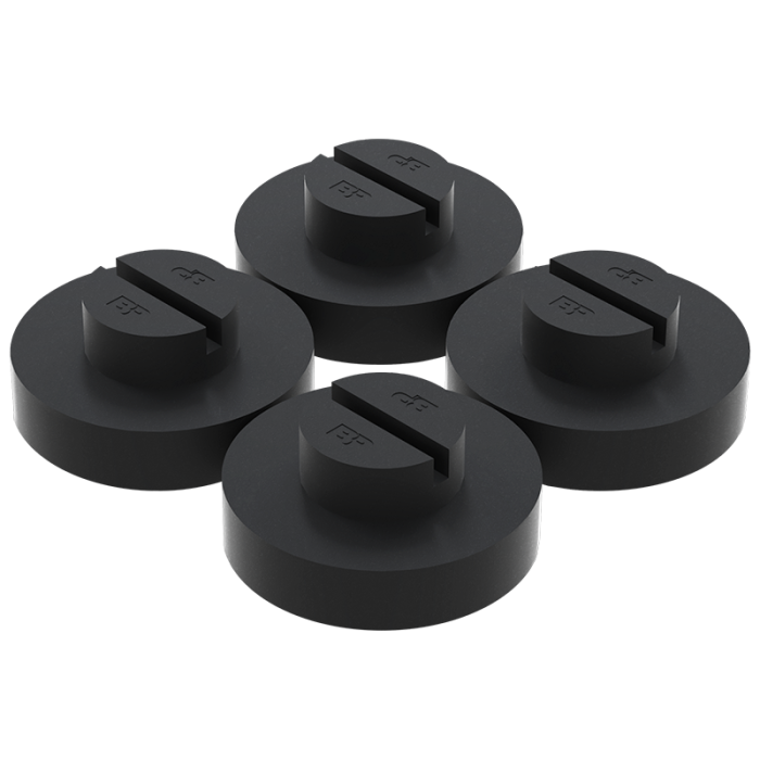 2-Post Slipover Pad / Round Pinch Weld Puck / Set of 4 2-Post Slipover Pad  Round Pinch Weld Puck  Set of 4