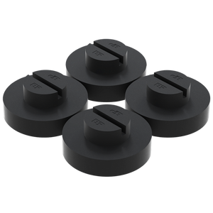 2-Post Slipover Pad / Round Pinch Weld Puck / Set of 4 2-Post Slipover Pad  Round Pinch Weld Puck  Set of 4