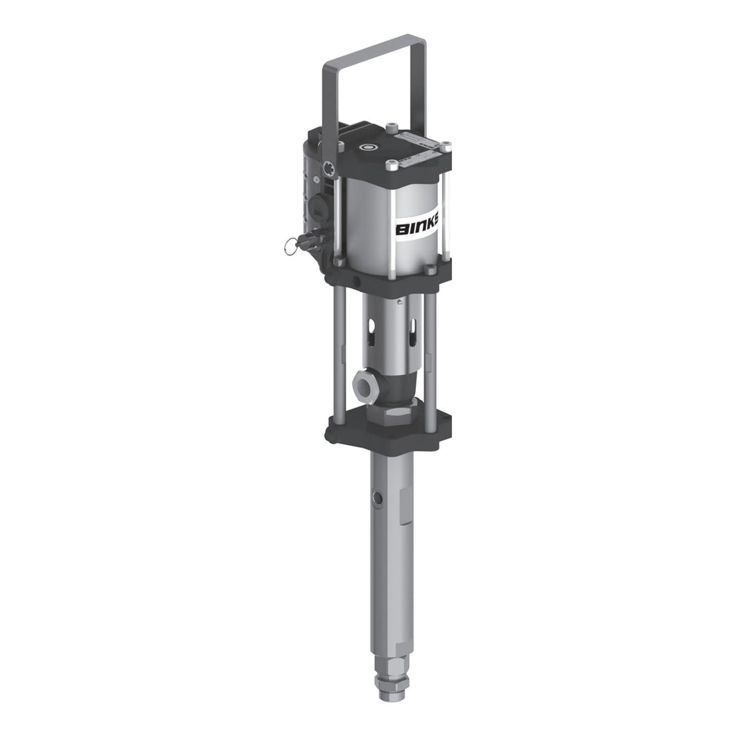 Binks Manufacturing Binks MX432UC MX432 32:1 Air-Assist Airless Bare Pump Assembly — U-Cup