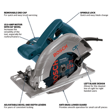 Load image into Gallery viewer, Bosch 7-1/4 In. Blade-Left Circular Saw