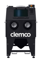 Load image into Gallery viewer, Clemco 32715 Series 40x50 Pressure Blast Cabinet, 600 CFM RPH Dust Collector, Lightweight Media, 115V 1-Phase, IQ PLC Controls