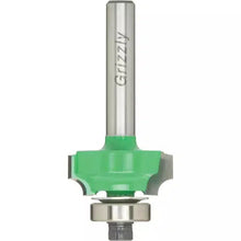 Load image into Gallery viewer, Grizzly C1158 - 1/8&quot;r Beading Bit w/ Guide Bearing, 1/4&quot; Shank