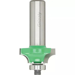 Grizzly C1166 - 1/4"r Beading Bit w/ Guide Bearing, 1/2" Shank