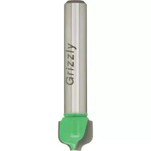 Grizzly C1195 - Ogee Plunge Bit, 1/4" Shank, 3/8" Cutter Dia.