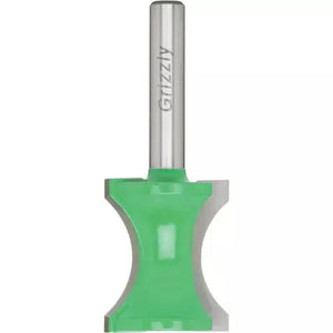 Grizzly C1216 - Fingernail Bit (Half Radius), 1/4" Shank, 1"L