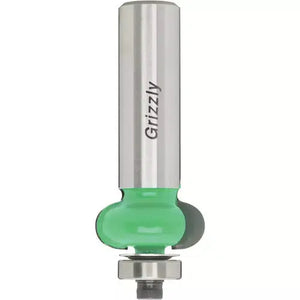 Grizzly C1270 - Internal 1/2 Round Bit, 1/2" Shank, 3/16" Radius