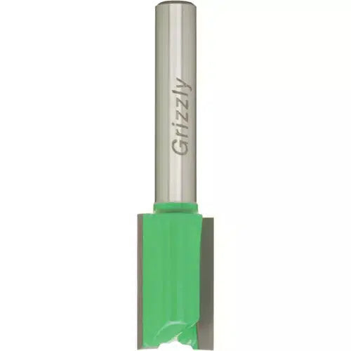 Grizzly C1475 - Double Fluted Straight Bit, 1/4