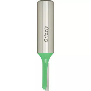 Grizzly C1476 - Single Fluted Straight Bit, 1/2" Shank, 7/32" Dia.