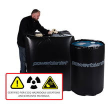Load image into Gallery viewer, Explosion-Proof Tote Heater for 275 Gallon IBC Totes, Class I Div 2, Preset 80°F, 120V