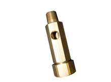 Load image into Gallery viewer, Brass Garden Hose Inlet Filter 3/4" FGH x 1/2" MNPT with Bypass Port
