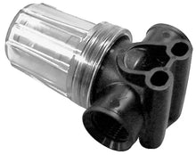 Load image into Gallery viewer, Water Filter 3/4" Female NPT x 3/4" Female NPT, Plastic Housing for Pump Inlet Line