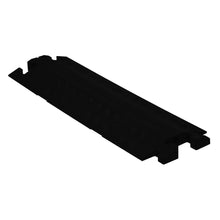 Load image into Gallery viewer, 1-Channel Split-Top Linebacker Cable Protector for 1.25" Lines, Black — image 2 of 2