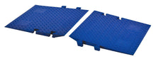 Load image into Gallery viewer, ADA Ramp Attachment Pair for GD3-DO 3-Channel Guard Dog® Cable Protectors - CPRP-3GD-DO-BLU