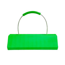 Load image into Gallery viewer, 24" Single SafeRay™ Hi Viz Commercial Aircraft Chock for Narrow and Wide Body Aircraft with Cable Handle an... — image 5 of 9