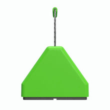 Load image into Gallery viewer, 24" Single Hi Viz Commercial Aircraft Chock for Narrow and Wide Body Aircraft with Rubber Pad, Cable Handle... — image 5 of 8