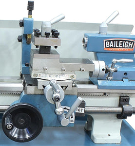 Baileigh Industrial - 110V Variable Speed Bench Top Lathe, 7" Swing, 14" Bed Length