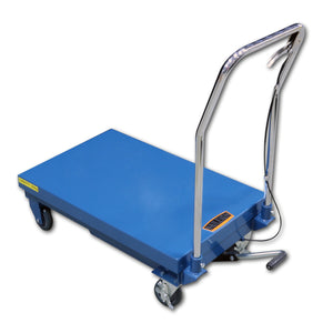 Baileigh Industrial Single Arm Hydraulic Lift Cart, 660 lb Capacity, 30" Maximum Height, Table Size 32.2" x 20.4"