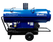 Load image into Gallery viewer, Blaze 200 Mobile Indirect Fired Heater with Preheated Filter, Hour Counter and Fuel Gauge