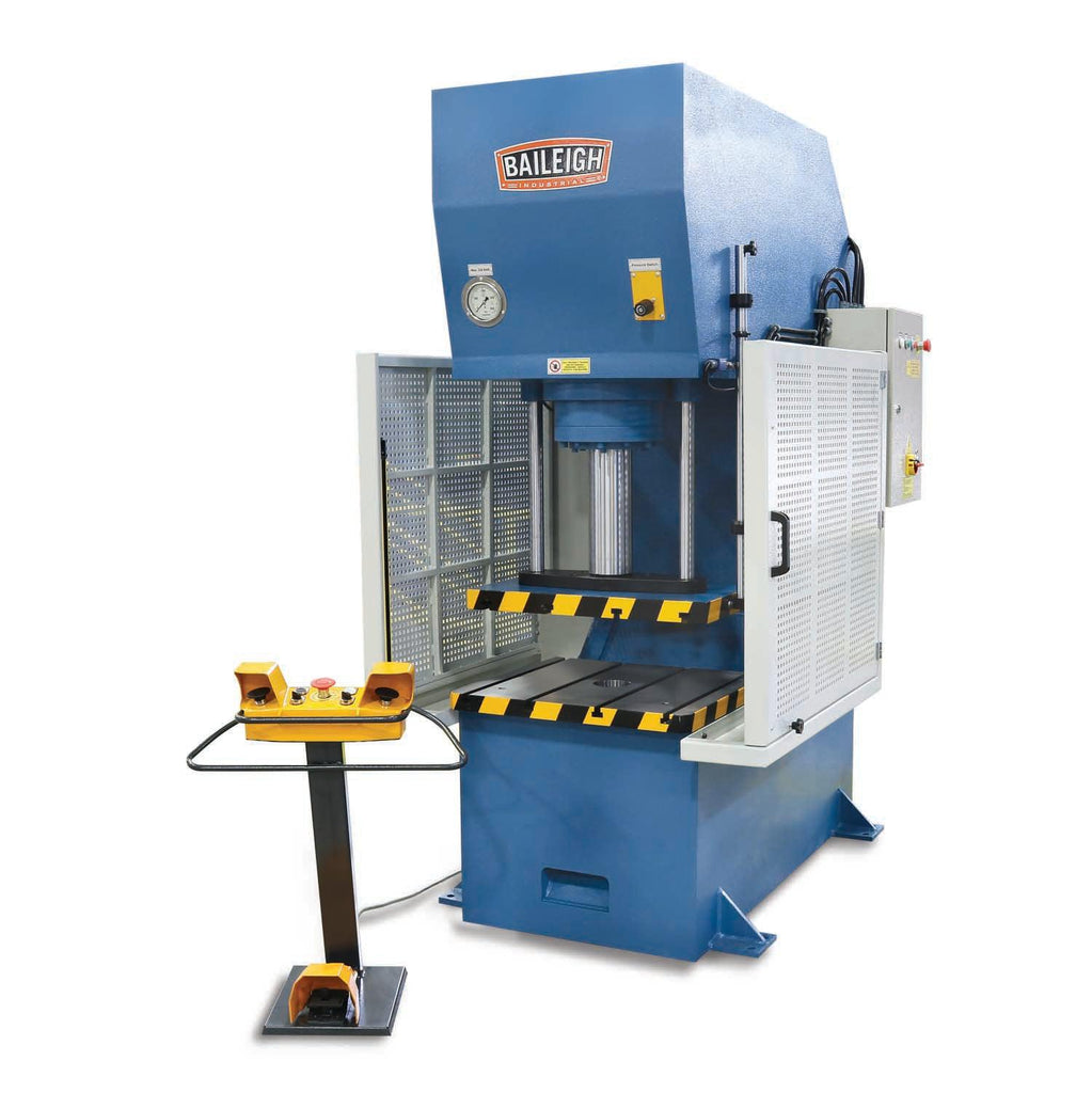 Baileigh Industrial 460V 3Phase 60 hz 70 ton Heavy Duty C-Frame Press