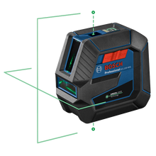 Load image into Gallery viewer, Bosch Green-Beam Self-Leveling Cross-Line Laser with Plumb Points