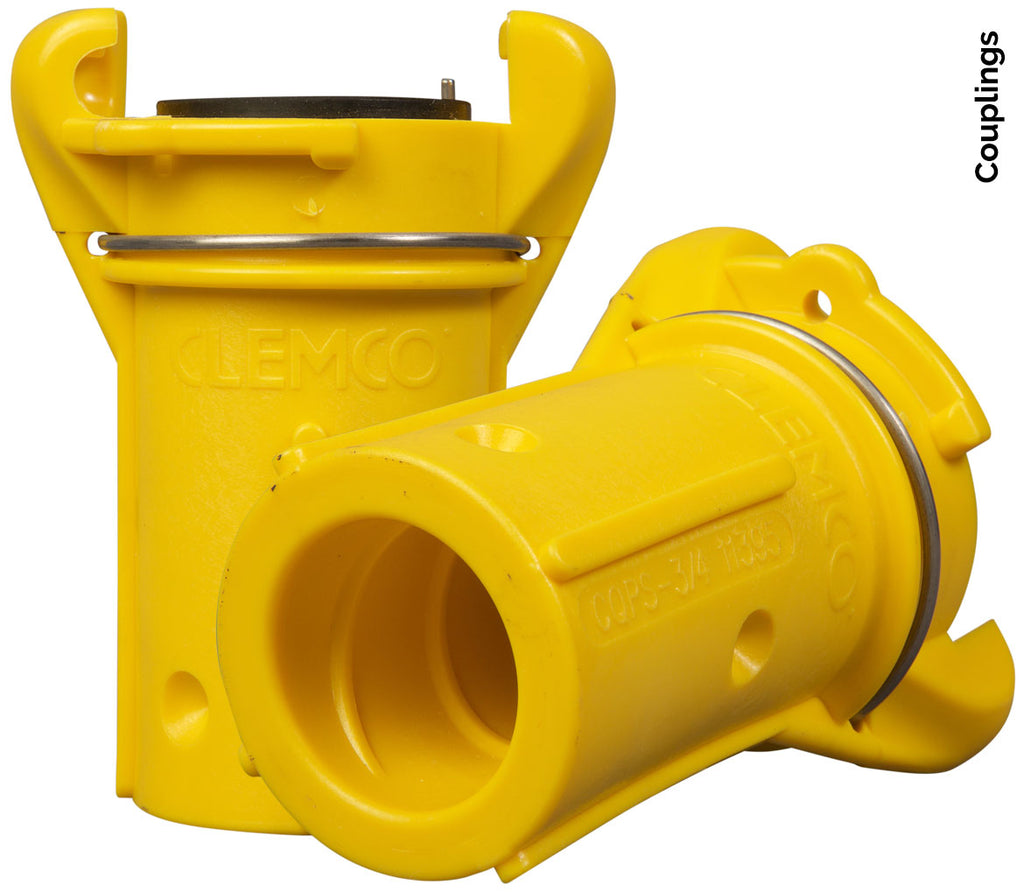 Clemco 11395 CQPS-3/4 Nylon Quick Coupling