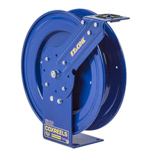 Load image into Gallery viewer, Stainless Steel EZ-Coil Spring Driven Hose Reel 3/8 Inch x 50 Ft 6000 PSI Breathing Air Less Hose - Coxreels EZ-P-BHL-350